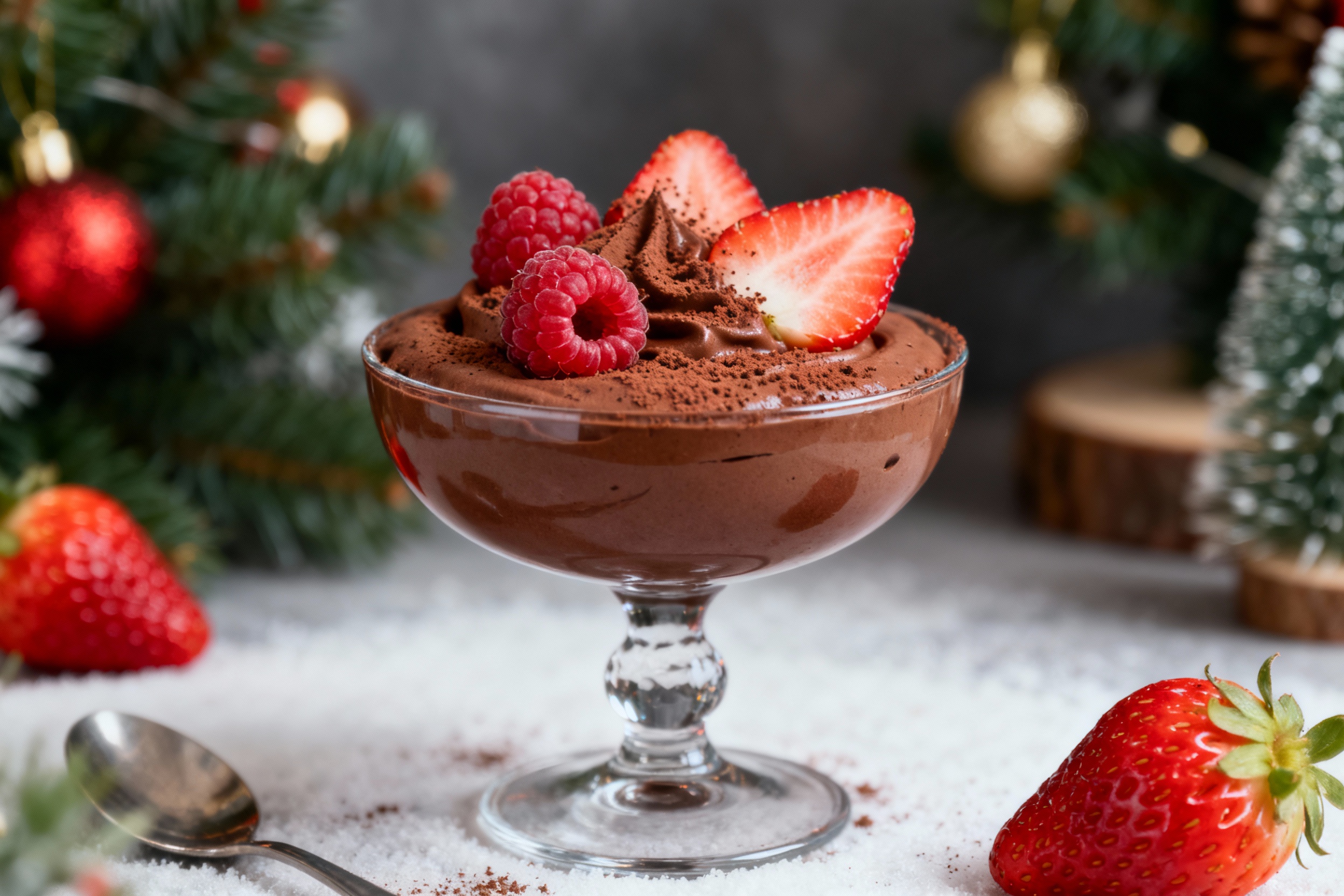 Mousse de Chocolate Leve