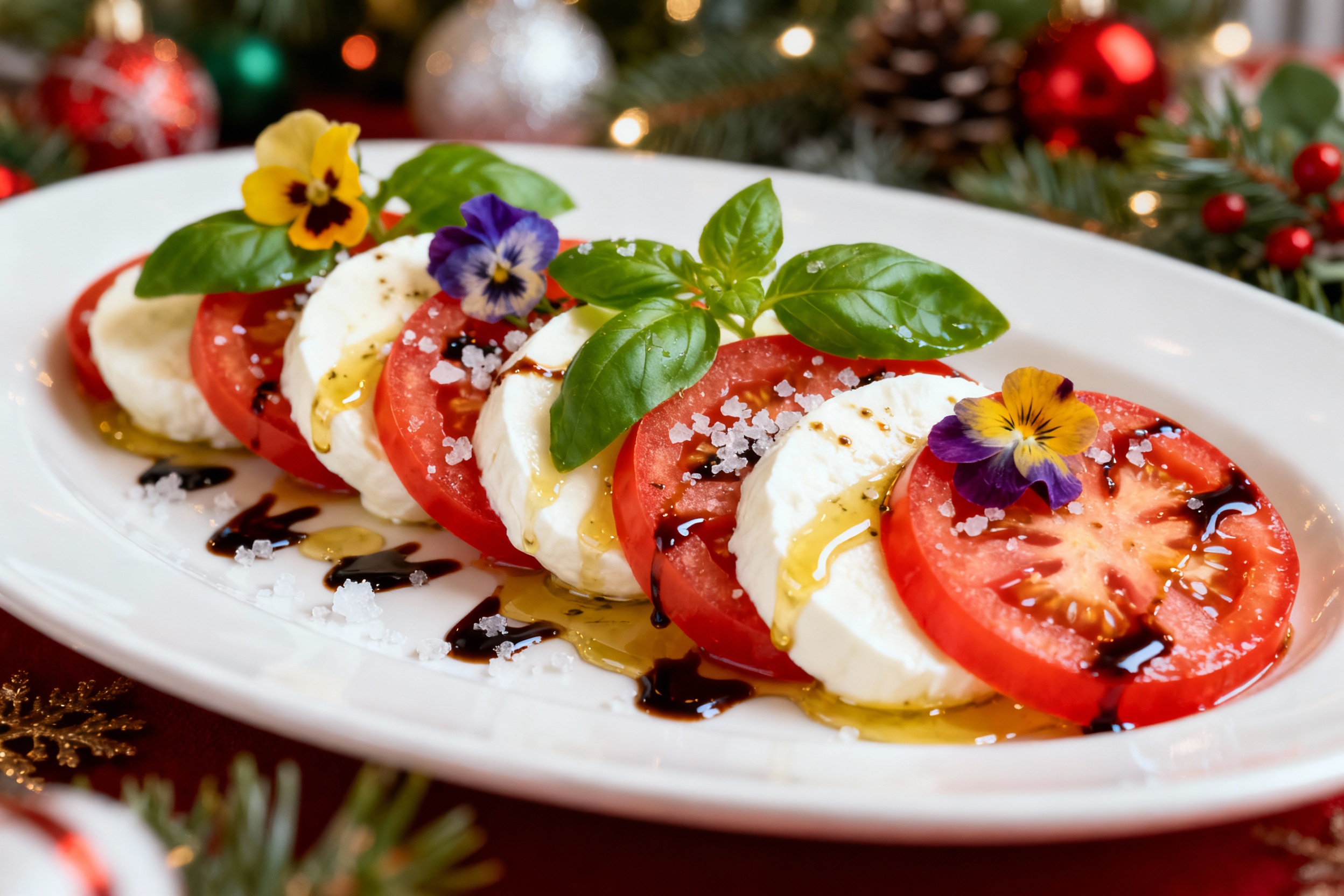 Salada Caprese Sofisticada