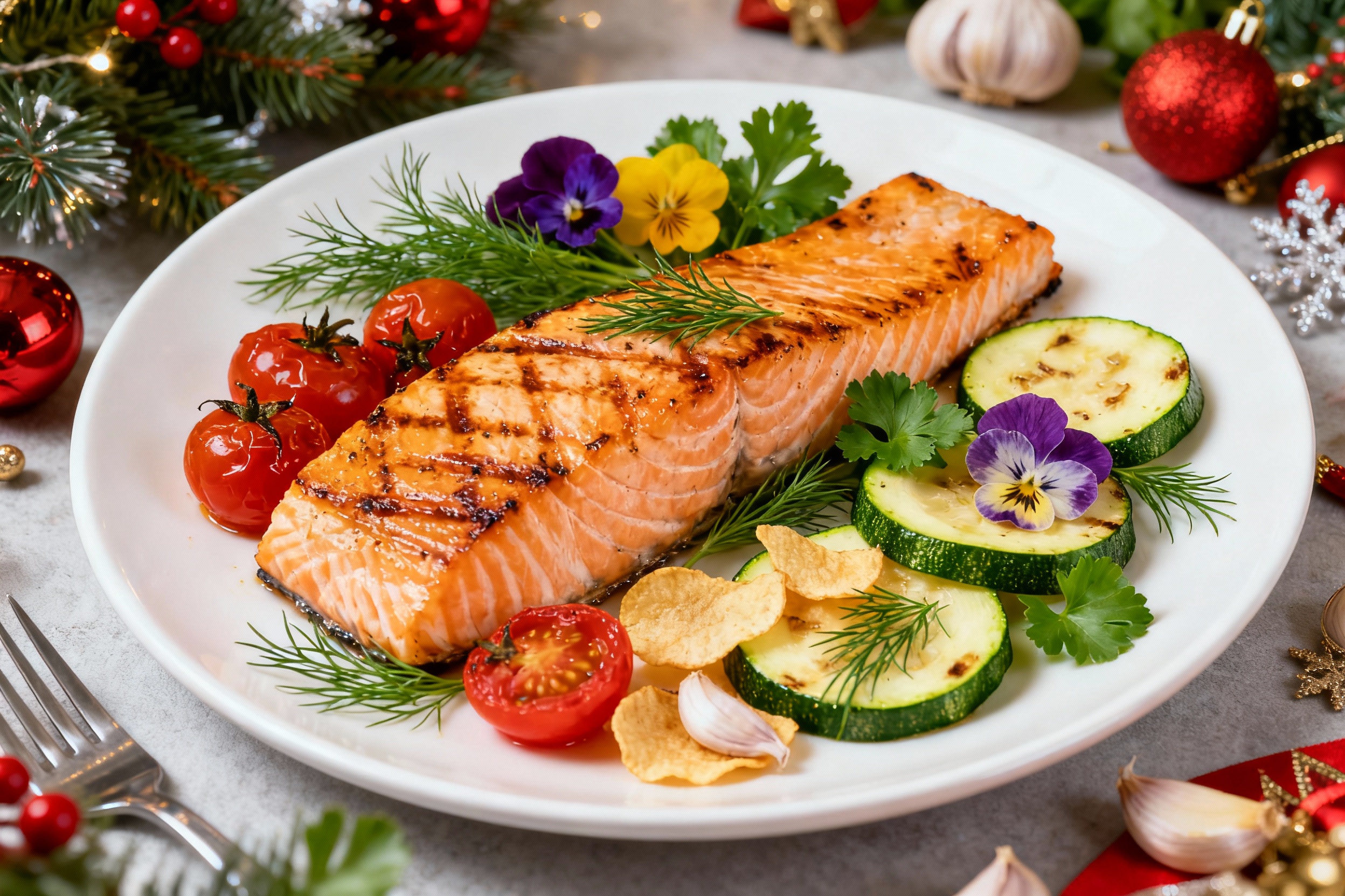 Salmão Grelhado Premium